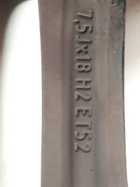 фото thumb №6, Диск алюмінієва r18 5x112 et52 oc67mm 7.5jx18h2 a1764010700 mercedes