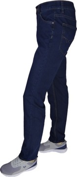 Spodnie Jeans męskie 36/32 S'TEM stretch granatowe Klasyczne Różne Rozmiary