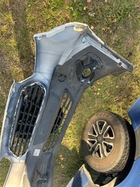 фото thumb №7, Ford transit courier 14-17 бампер передний перед белый решётка радиатора