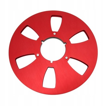 ДИКТОФОН AKAI 1/4, 10,5 ДЮЙМОВ, 6 ОТВЕРСТИЙ, КРАСНЫЙ