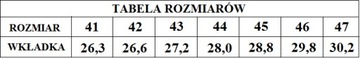 Kalosze czarne robocze GRAND BLACK r. 42