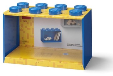 Полка LEGO BRICK 8 (синяя) 41151731