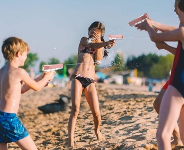 ЛЕТНИЙ ВОДЯНОЙ ЦВЕТОК ЭЛЕКТРИЧЕСКИЙ ВОДЯНОЙ ПИСТОЛЕТ ИГРУШКА ДЛЯ ДЕТЕЙ РОЗОВЫЙ