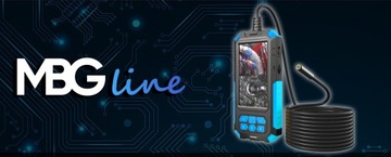 Kamera Inspekcyjna ENDOSKOP DUO Dwie Kamery do RUR SILNIKA 5M 9LED 2xFHD