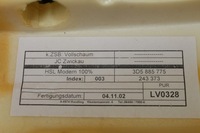 фото thumb №9, Спинка сиденье задние задняя vw phaeton кожа