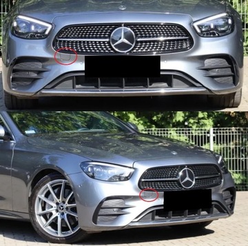 фото thumb №14, Mercedes класс e w213 s213 amg рестайлинг 2020-2023 заглушка фаркоп перед оригинал