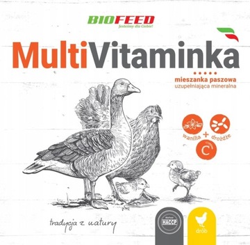 Витамины для кур 5кг МУЛЬТИвитамины BIOFEED
