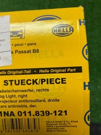 фото thumb №7, Passat b8 противотуманная фара новый оригинальный hella