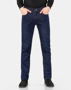 Темно-синие мужские джинсовые брюки Denim 0805 W42 L32