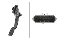 фото thumb №1, Датчик, положение педали газа hella 6pv 009 505-701