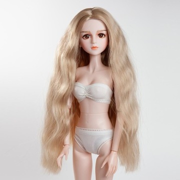 Кудрявый парик для куклы 1/4 BJD