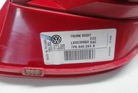 фото thumb №6, Vw touareg ii лампа зад задняя правая na крышка багажника 7p