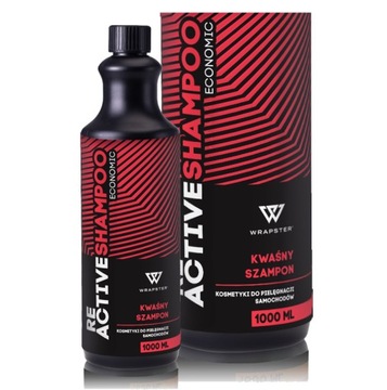 WRAPSTER REACTIVE SHAMPOO КИСЛОТНЫЙ ШАМПУНЬ 1л