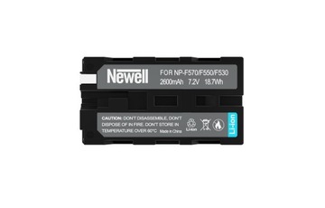 Zestaw 2x Newell NP-F570 + ładowarka dwukanałowa