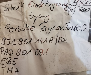 фото thumb №15, Двигатель электрический задний porsche taycan turbo s tmh ebe 1