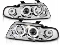 Купить Фонари audi a4 b5 95-98r angel eyes кольца led sonar хром, фото thumb