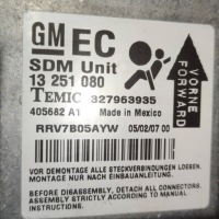 Блок управления модуль подушка безопасности подушек opel astra h iii 13251080 Киев, фото thumb