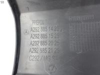 Mercedes gle c292 купе amg 15-19 бампер спойлер хром задний  kompletny Доставка, фото thumb