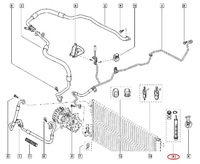 фото thumb №13, Nrf осушувач кондиціонера renault/megane 14- alfa 156 00-