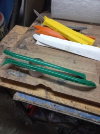 Накладки на фари bmw e36 зразок rieger вузькі зелені foto в Україні, фото thumb