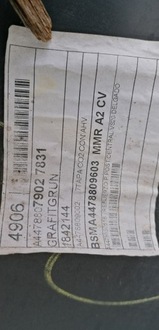 фото thumb №11, Mercedes v-klasa w447 рестайлінг pdc+radar 2xsensor бампер зад a447