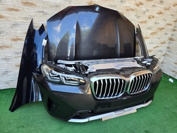 MASKA BŁOTNIKI ZDERZAK LAMPY PAS CHŁODNICE BMW X3 G01 LCI A90 X LINE
