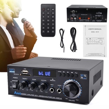 РЕСИВЕР BLUETOOTH 2.0 КАНАЛЬНЫЙ СТЕРЕО ДИНАМИК УСИЛИТЕЛЬ