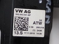 фото thumb №10, Рулевой/подрулевой переключатель лента комбинированный 5k0953501bf vw touran i ii 1t 11r