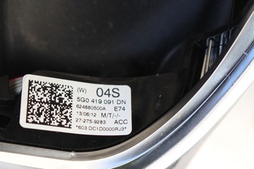 фото thumb №5, Vw golf vii 7 passat b8 кермо передачі 5g0419091dn 5g0419091gf 5g0 419 09