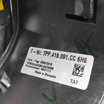 фото thumb №8, Руль porsche panamera 970 7pp419091cc 32391857 3.0l 245kw 2013