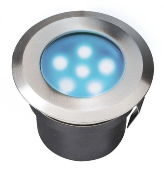 Lampa led, wodoszczelna ip67 do zabudowy 12 V/1 W