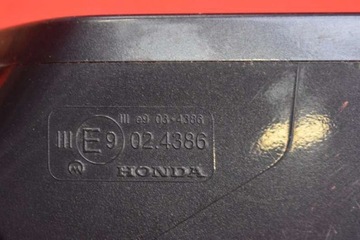 фото thumb №7, Зеркало правые nh684p 024386 eu honda crv 3 iii 06-09 9 pin