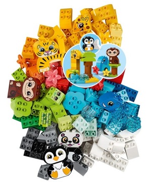 LEGO 10934 DUPLO — ТВОРЧЕСКИЕ ЖИВОТНЫЕ