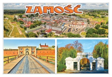 Магниты на холодильник города - ЗАМОСЦИ