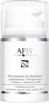 APIS Смесь кислот 40% лактобионовая+пировиноградная+молочная+азелаиновая 50мл