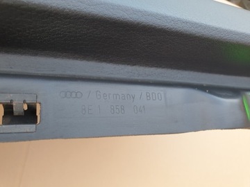 фото thumb №9, Панель раздаточная консоль капот решётки воздуховод канал audi a4 b7 оригинальный номер европа