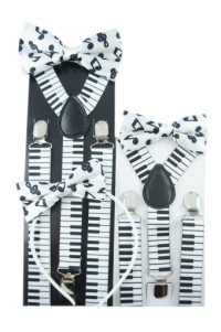 Музыкальная скоба и мушка PIANINO KEYS для концертного выступления хорового ансамбля
