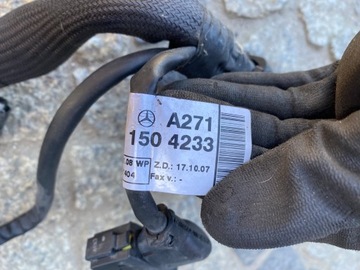 MERCEDES 204 УСТАНОВКА ЖГУТ ПРОВОДОВ ДВИГАТЕЛЯ 2711504233 ОРИГИНАЛ