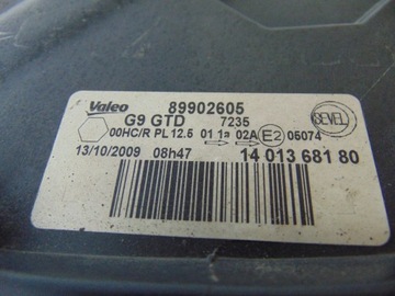 фото thumb №16, Лампа левая перед expert scudo jumpy 2007- европа 1401368180