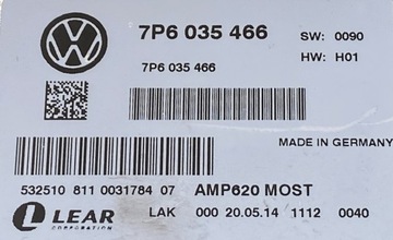 фото thumb №11, Vw touareg 7p динамики усилитель dynaudio