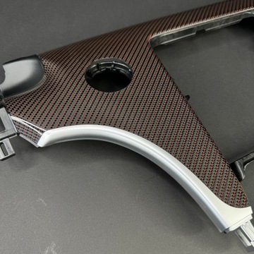 фото thumb №11, Mercedes c w206 cle w236 amg c63 f1 performance карбон dekor планки декоративний