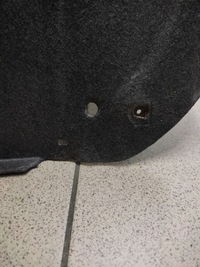 фото thumb №6, Citroen c5 iii sedan підкрилок пластиковий правий задня