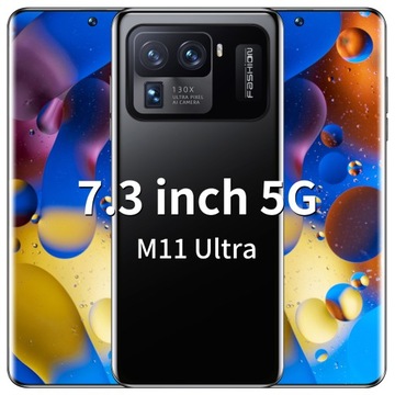 7,3-дюймовый смартфон M11 Galaxy, 16 ГБ, черный цвет 1T