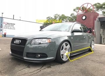 фото thumb №7, Audi a4 b6 b7 планки пороговые dtm 2 штуки audi a4 b6 b7 s line