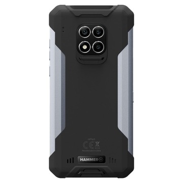 Бронированный смартфон HAMMER Construction, 6 ГБ ОЗУ, IP69, прочный ДАЛЬНОМЕР