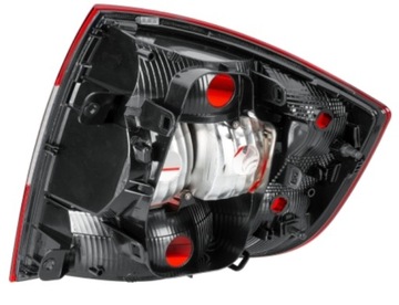 фото thumb №10, 2x лампа зад сплав ліва права kpl skoda rapid 2012-2019 димчастий