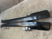 Купити Рейлінги дахові комплект рейлінг правий + ліве bmw x6 e71 рестайлінг  чорні в гарному стані, фото thumb