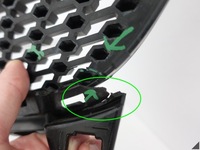 фото thumb №14, Mercedes a-klasa w176 lift amg 15-18 решётка радиатора решётка радиатора w бампер перед diamond