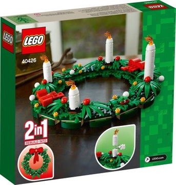 LEGO 40426 Рождественский венок 2 в 1 НОВИНКА