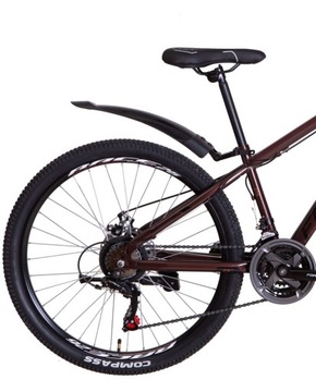 ГОРНЫЙ ВЕЛОСИПЕД 26 ДЮЙМОВ, 21 СКОРОСТЬ, ДИСКОВЫЕ ТОРМОЗА SHIMANO, 140–165 см.